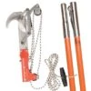 Pole Pruner Kit With Orange Fiberglass Poles, Saw Not Included By A.M. Leonard -Amleos 750afns