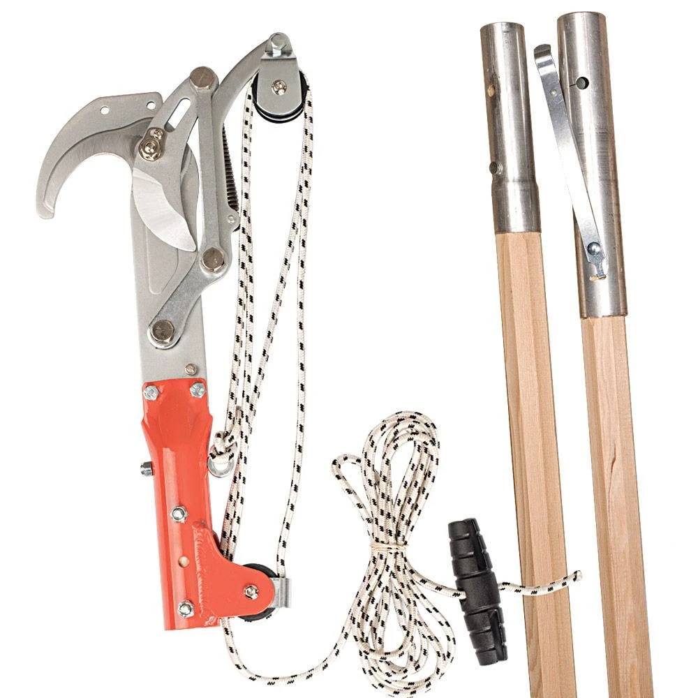 Pole Pruner Kit With Wood Poles, Saw Not Included By A.M. Leonard 3 Pole Pruner Kit With Wood Poles, Saw Not Included By A.M. Leonard