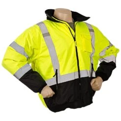 2-in-1 Bomber Jacket, Class III, Black Bottom, 2XL