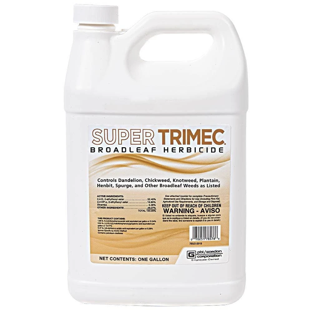 Super Trimec Post-Emergent Broadleaf Herbicide For Turf, 1 Gallon 3 Super Trimec Post-Emergent Broadleaf Herbicide For Turf, 1 Gallon