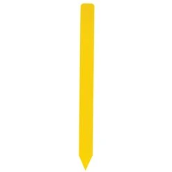 Styrene 8-Inch Pot Stakes, Yellow, Box Of 1,000