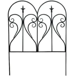 Scroll And Finial Garden Edging Case Of 10