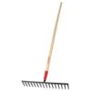 Road Rake With 16-Tine Forged Steel Head And 66in Hardwood Handle By Razor-Back® -Amleos 8816