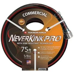 Neverkink Pro Commercial-Duty Hose, 5/8in X 75ft Length By Teknor Apex