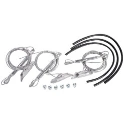 Duckbill Earth Anchor Kit With 15ft Cable, Up To 11in Caliper, 3,000lb Rating By MacLean