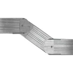 Permaloc®4" Adjustable Grade Change Connector For CleanLine™ Edging - Mill Finish