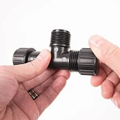 Irritec Hose Thread T-Filters 150-mesh Stainless Screen -Amleos 98626 end cap