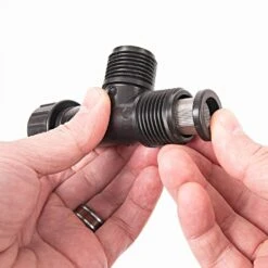 Irritec Hose Thread T-Filters 150-mesh Stainless Screen -Amleos 98626 inserted