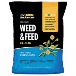 Premium Weed And Feed 24-0-16, 18lb Bag By The Andersons