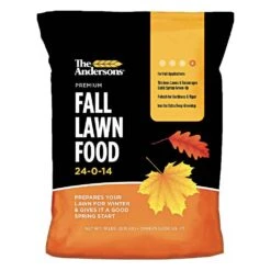 Premium Fall Lawn Food 24-0-14 With 1% FE, 18lb Bag By The Andersons