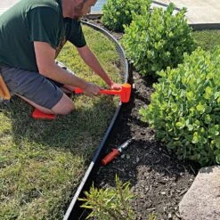 Lumber Edge Landscape Edging Kits, Black By A.M. Leonard 11 Lumber Edge Landscape Edging Kits, Black By A.M. Leonard -Amleos a1430bl install