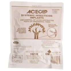 Systemic Insecticide Tree Implants, 3/8in Diameter, Pack Of 75 By AceCap -Amleos ac475 2