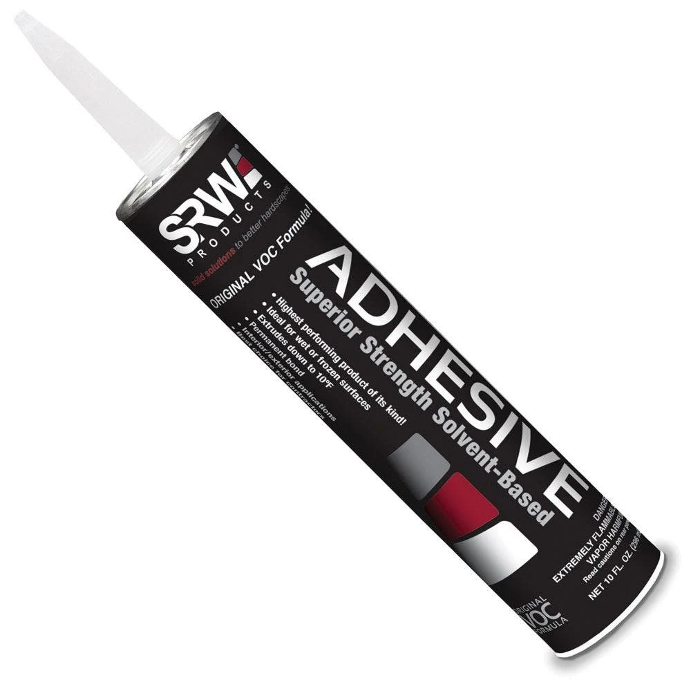 Superior Strength Solvent-Based Adhesive, VOC-Compliant, 10oz Tube By SRW Products 3 Superior Strength Solvent-Based Adhesive, VOC-Compliant, 10oz Tube By SRW Products