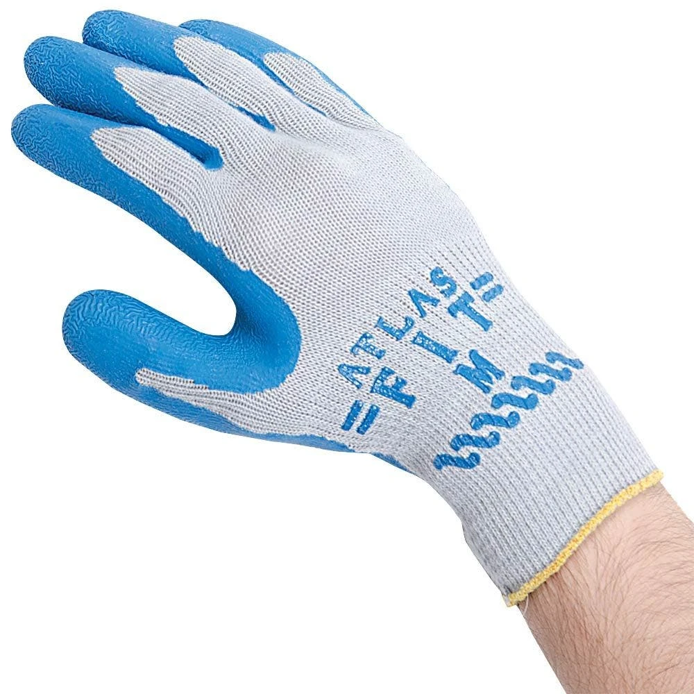 Latex-Coated Work Gloves, Size Small By Atlas 4 Latex-Coated Work Gloves, Size Small By Atlas - Image 2