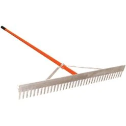 Aluminum Lawn Rake With 36in Wide Head By A.M. Leonard