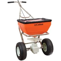 Broadcast Spreader, 70lb Capacity, Stainless Steel Frame By A.M. Leonard
