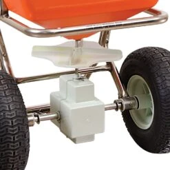 Broadcast Spreader, 70lb Capacity, Stainless Steel Frame By A.M. Leonard -Amleos am70s 3 1 1