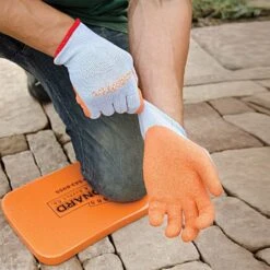 Latex-Coated Work Gloves, Size Medium By A.M. Leonard -Amleos amlg 3 1