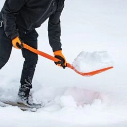 Poly Scoop Shovel With 10in Head And D-Grip Handle By A.M. Leonard -Amleos ap100 10