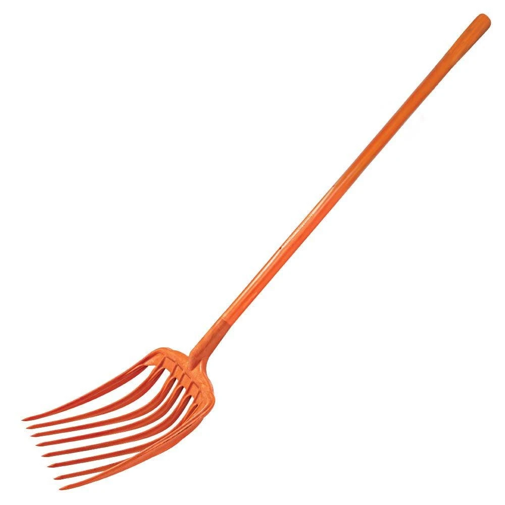 Poly Mulching Fork With 8-Tine Head And Straight Handle By A.M. Leonard 4 Poly Mulching Fork With 8-Tine Head And Straight Handle By A.M. Leonard - Image 2