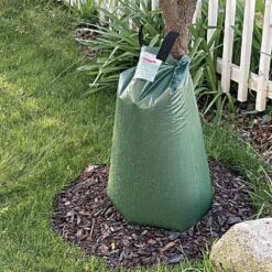 EcoRain Tower PVC Plant And Tree Hydrator, 25 Gallons By A.M. Leonard -Amleos art15c live 1