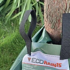 EcoRain Tower PVC Plant And Tree Hydrator, 25 Gallons By A.M. Leonard -Amleos art15c straps 1