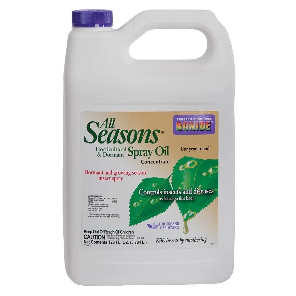 All Seasons Horticultural Spray Oil Gallon Concentrate 3 All Seasons Horticultural Spray Oil Gallon Concentrate