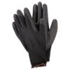 Polyester Gloves With Polyurethane Palm, Size Medium, Box Of 144 Gloves