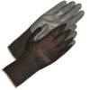 Bellingham Nitrile Tough Gloves Medium Black -Amleos b3700 md