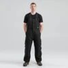 Original Washed Insulated Bib Overalls, Black, Size Small By Berne