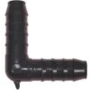 Barb Fitting Elbow For 5/8-in Poly Tube & Soaker Hose And 1-in Osmile Hose
