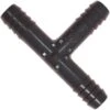 Barb Fitting Tee For 5/8-in Poly Tube & Soaker Hose And 1-in Osmile Hose -Amleos bbft50