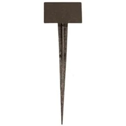 Plant Biomarkers, Black, 13in Height With 4in X 2-1/2in Face Plate, Bag Of 10 Markers