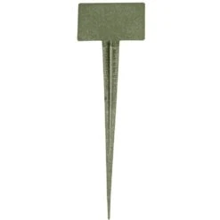 Plant Biomarkers, Green, 13in Height With 4in X 2-1/2in Face Plate, Bag Of 10 Markers