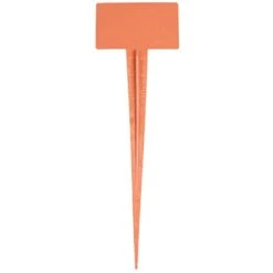 Plant Biomarkers, Terra Cotta, 13in Height With 4in X 2-1/2in Face Plate, Bag Of 10 Markers