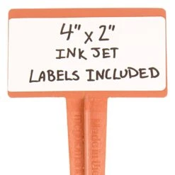 Plant Biomarkers, Terra Cotta, 13in Height With 4in X 2-1/2in Face Plate, Bag Of 10 Markers -Amleos bm13tc 3