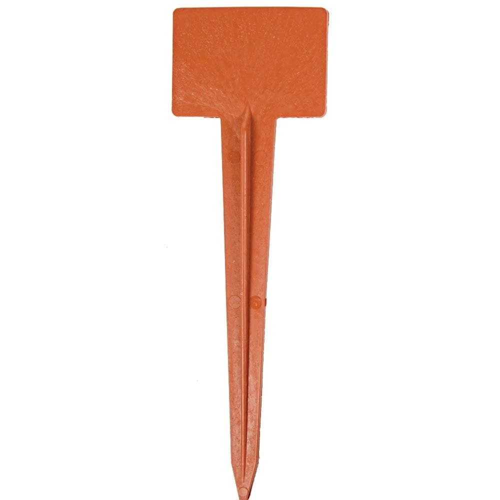 Plant Biomarkers, Terra Cotta, 9in Height With 3in X 2in Face Plate, Bag Of 15 Markers 3 Plant Biomarkers, Terra Cotta, 9in Height With 3in X 2in Face Plate, Bag Of 15 Markers
