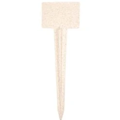 Plant Biomarkers, White, 9in Height With 3in X 2in Face Plate, Bag Of 15 Markers