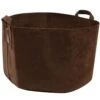 Fabric Plant Pot With Handles, 30 Gallons, Brown, Boxer Line By Root Pouch -Amleos boxer30