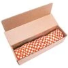 Flagging/Tagging Tape, Orange/White Checkerboard, 1-3/16in X 300ft, Non-Adhesive, Box Of 12 Rolls