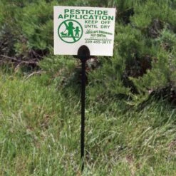 Weather Resistant Custom Application Sign, 5in X 5in, White -Amleos cdm552w 2