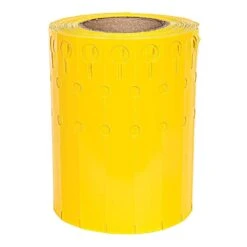 Slip'N Lock Loop Lock Thermal Transfer Labels, Yellow, 1in Width X 9in Length, Roll Of 1,000