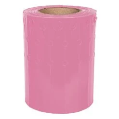 Slip'N Lock Loop Lock Thermal Transfer Labels, Pink, 1in Width X 9in Length, Roll Of 1,000