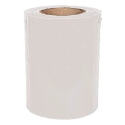 Slip'N Lock Loop Lock Thermal Transfer Labels, Perforated, White, 1in Width X 9in Length, Roll Of 1,000