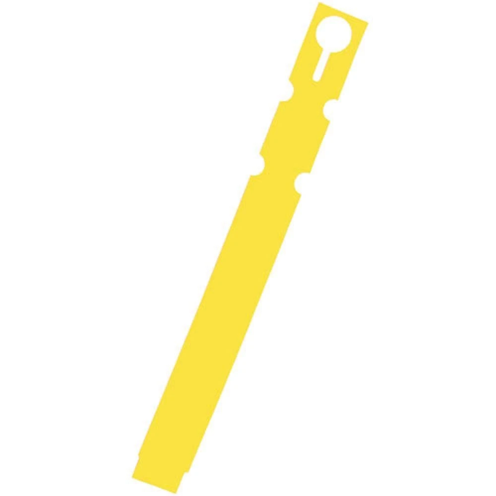 Slip'N Lock Loop Lock Thermal Transfer Labels, Yellow, 1in Width X 7in Length, Roll Of 1,000 3 Slip'N Lock Loop Lock Thermal Transfer Labels, Yellow, 1in Width X 7in Length, Roll Of 1,000