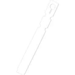 Slip'N Lock Loop Lock Thermal Transfer Labels, White, 1/2in Width X 7in Length, 2000/Roll