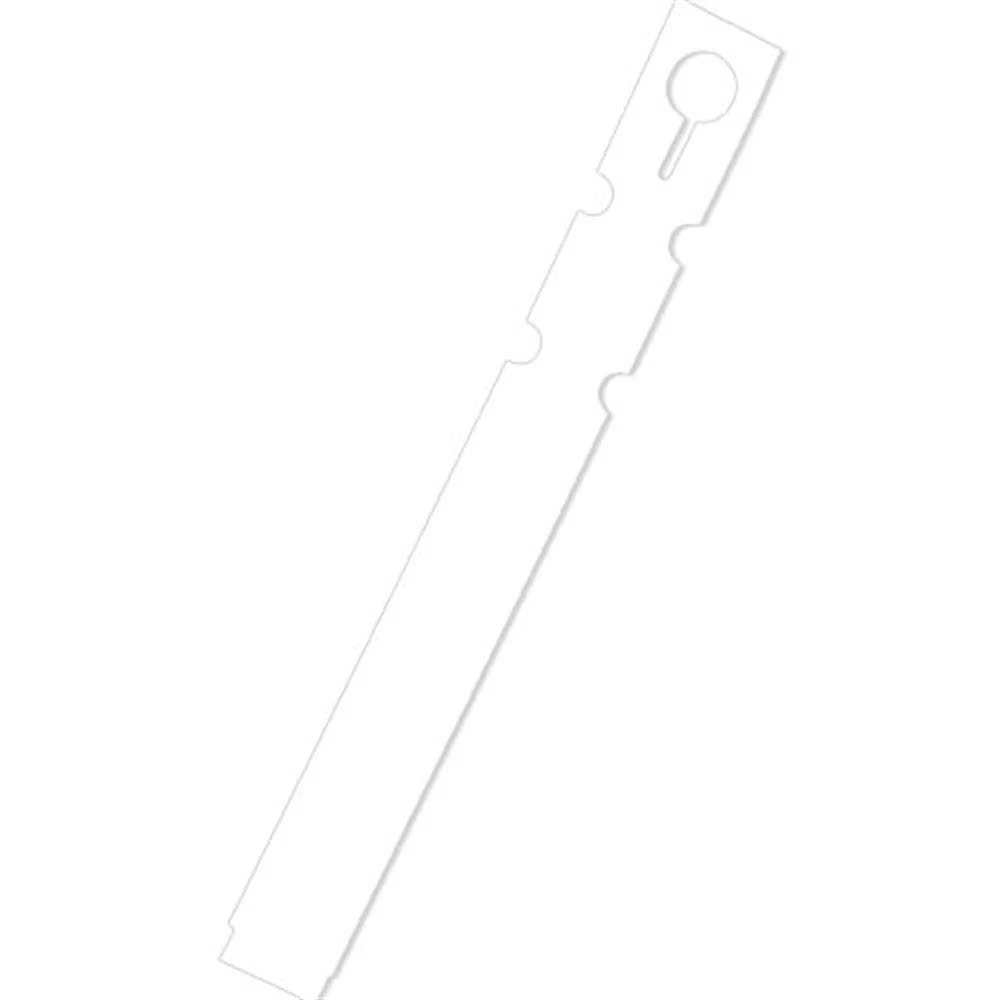 Slip'N Lock Loop Lock Thermal Transfer Labels, White, 1/2in Width X 7in Length, 2000/Roll 3 Slip'N Lock Loop Lock Thermal Transfer Labels, White, 1/2in Width X 7in Length, 2000/Roll