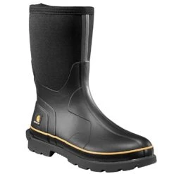 Carhartt Men's Mud Runner 10-Inch Waterproof Boots With Soft Toe, Size 10-1/2 -Amleos cmv1121 10 5m 1