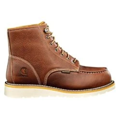Soft Toe Wedge Boots, Tan, Men's Size 13 Wide By Carhartt 12 Soft Toe Wedge Boots, Tan, Men's Size 13 Wide By Carhartt -Amleos cmw6175 13w 3
