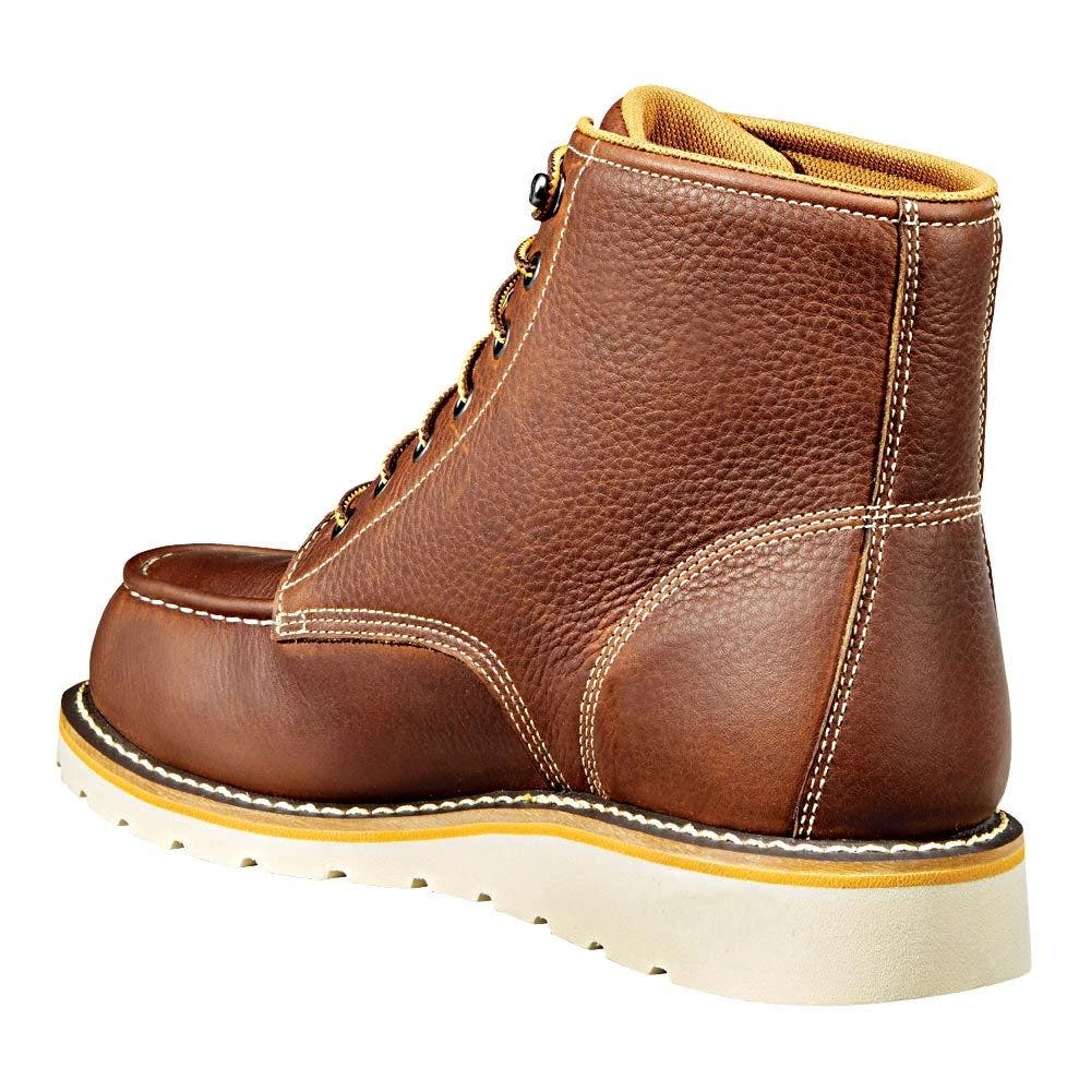 Steel Toe Wedge Boots, Tan, Men's Size 8-1/2 Wide By Carhartt 4 Steel Toe Wedge Boots, Tan, Men's Size 8-1/2 Wide By Carhartt - Image 2